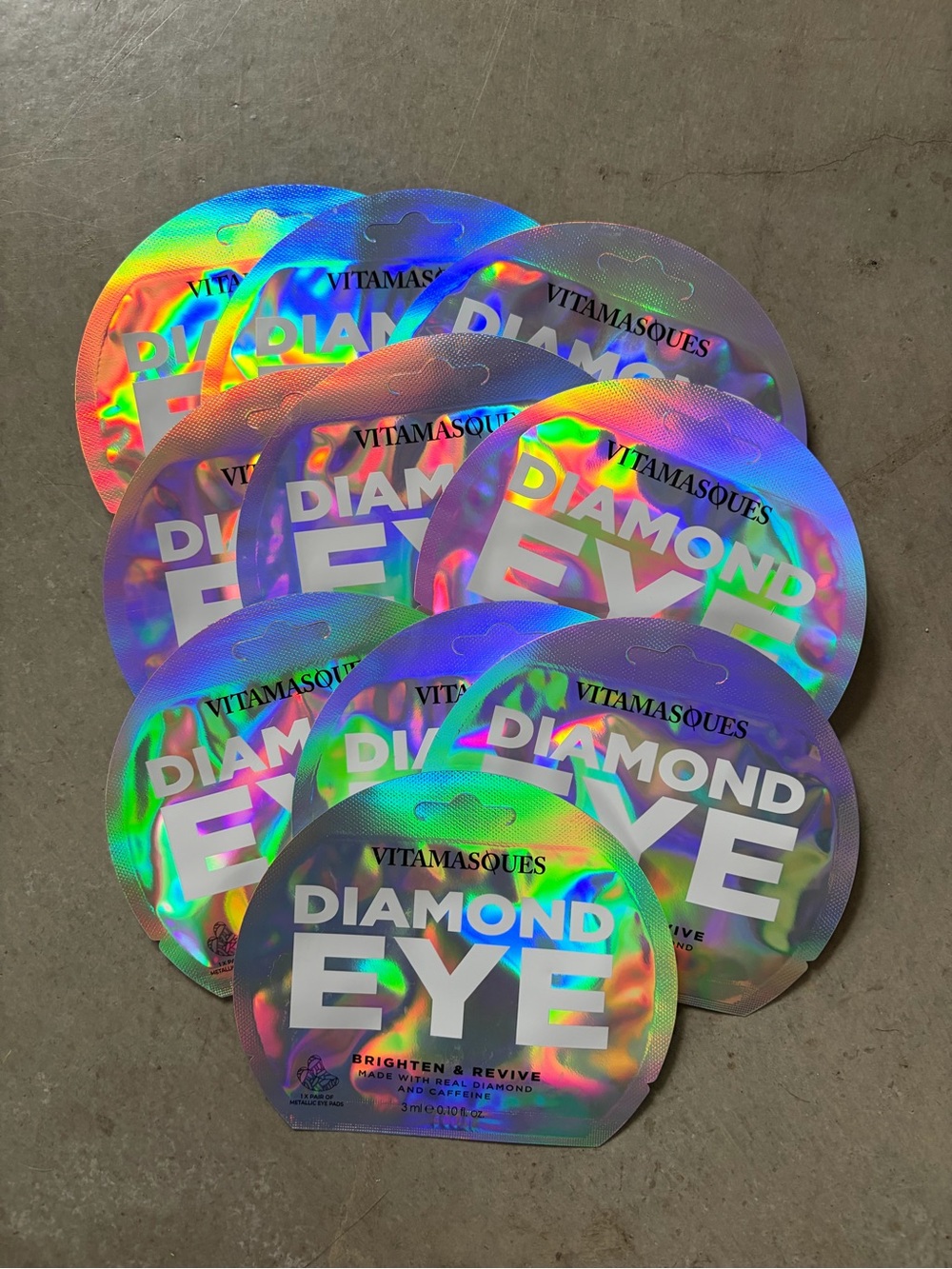 VITAMASQUES Diamond Eye Brightening Under-Eye Mask — 10 packs of 2